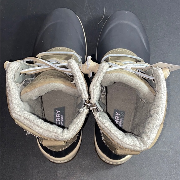 LADIES SPERRY MARITIME REPEL GREY WATERPROOF BOOTS - Picture 9 of 11